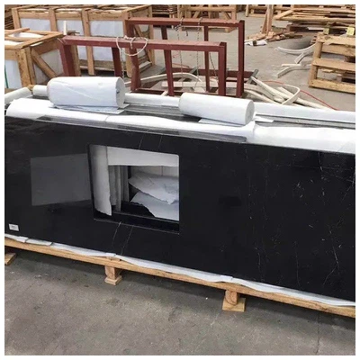 Nero Marquina Black Marble Countertop Nero Marquina Black Marble Countertop