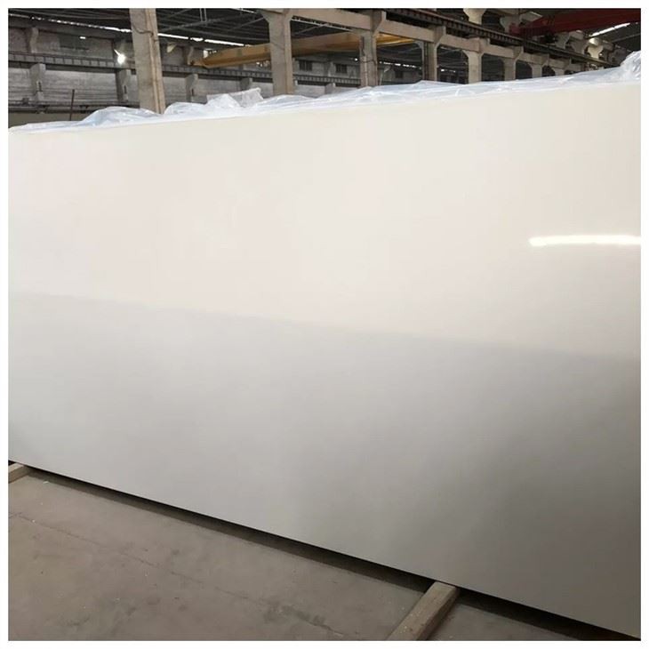 Pure White Quartz Slab