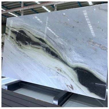 Панда бял кварцит