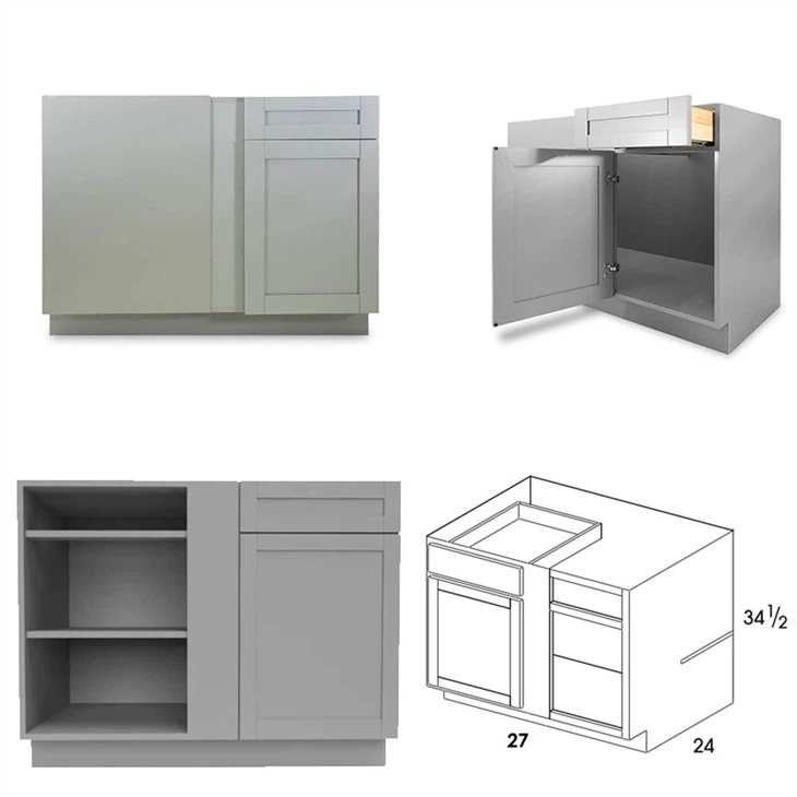 blind corner sink base cabinet