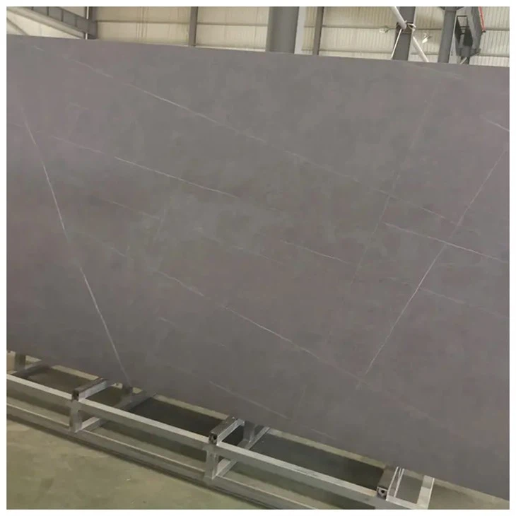 Pietra Gray Marble Look Sintered Stone Slabs 