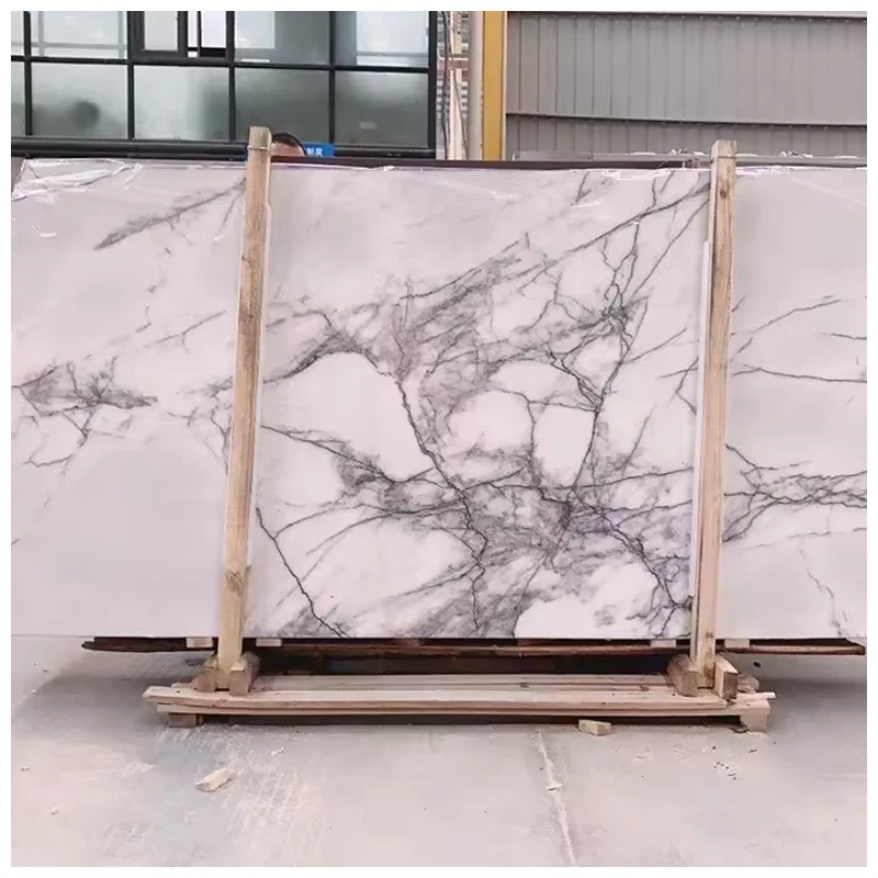 Turkish Milas Lilac White Marble